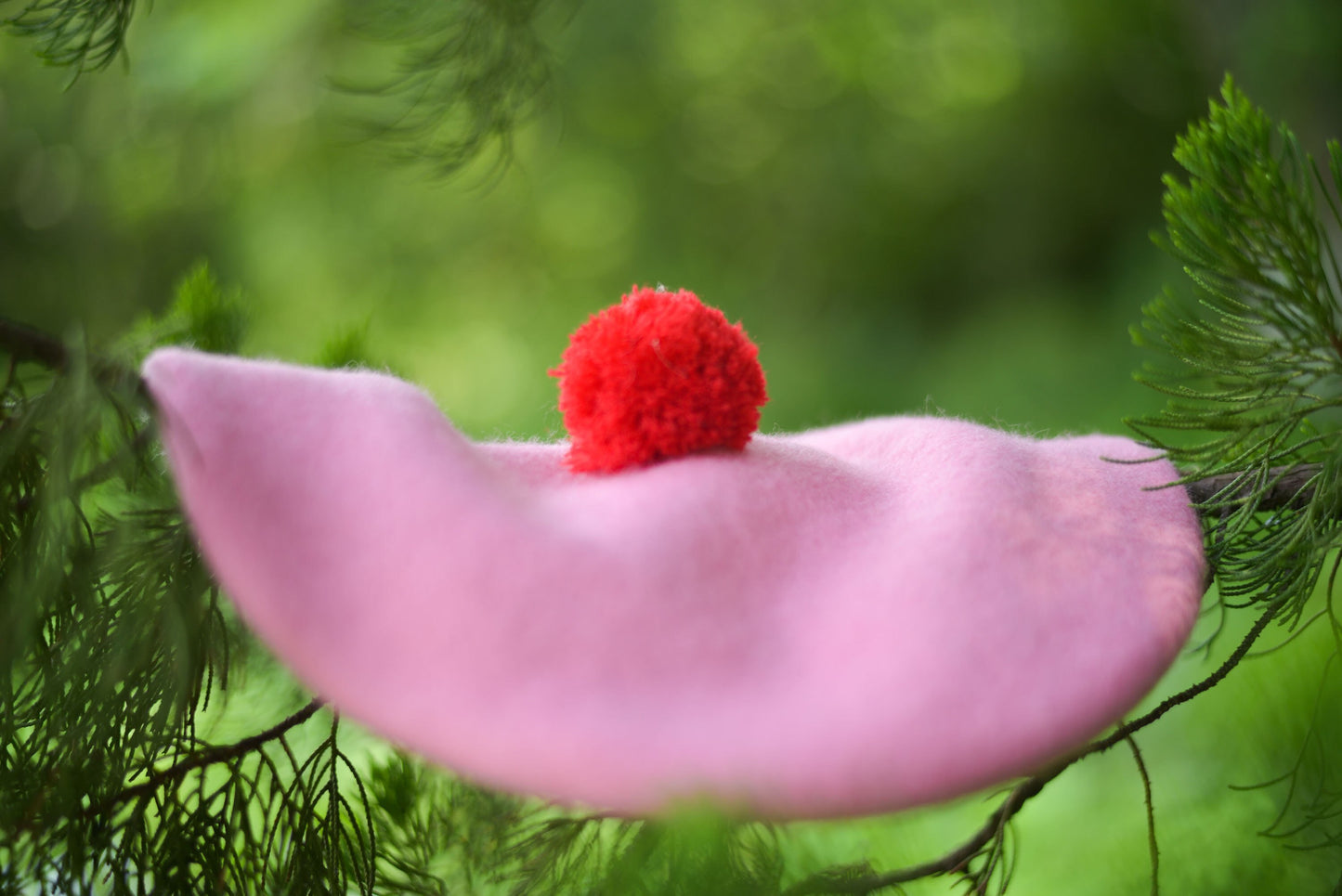 Heart Beret Hat for Women and Girls.