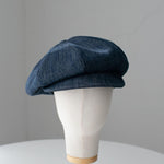 Unisex Oversize Denim Newsboy Cap - Mspineapplecrafts