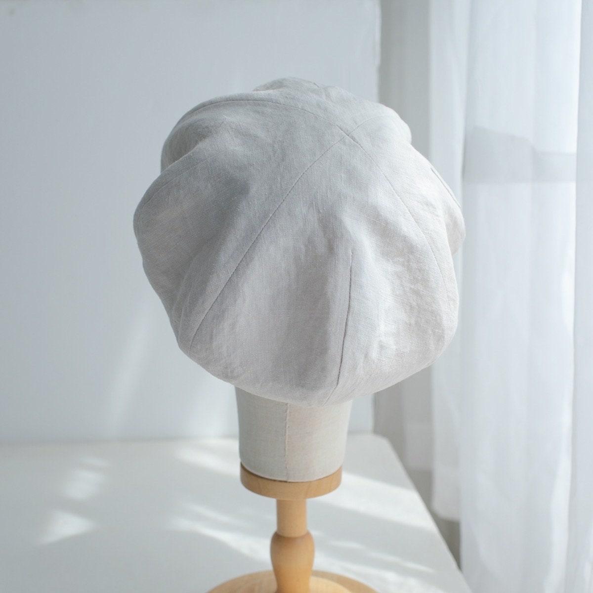 Light Weight Linen Beret for Women - Mspineapplecrafts