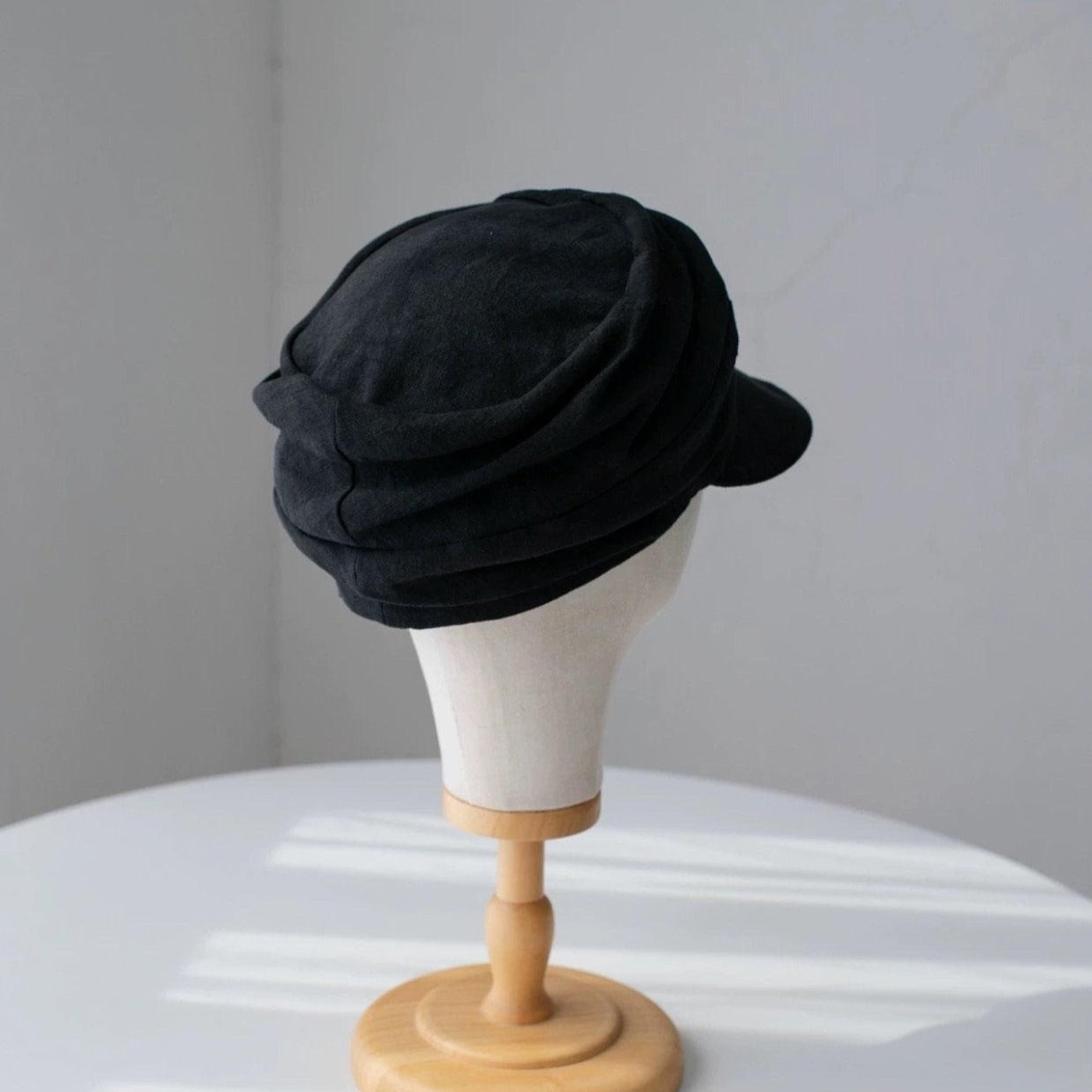 Linen Unisex Newsboy Cap - Mspineapplecrafts