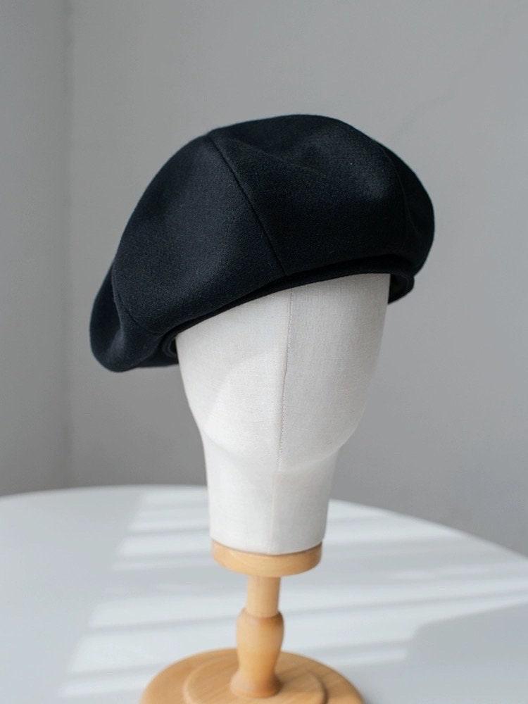 Customized Oversize Unisex Wool Beret - Mspineapplecrafts