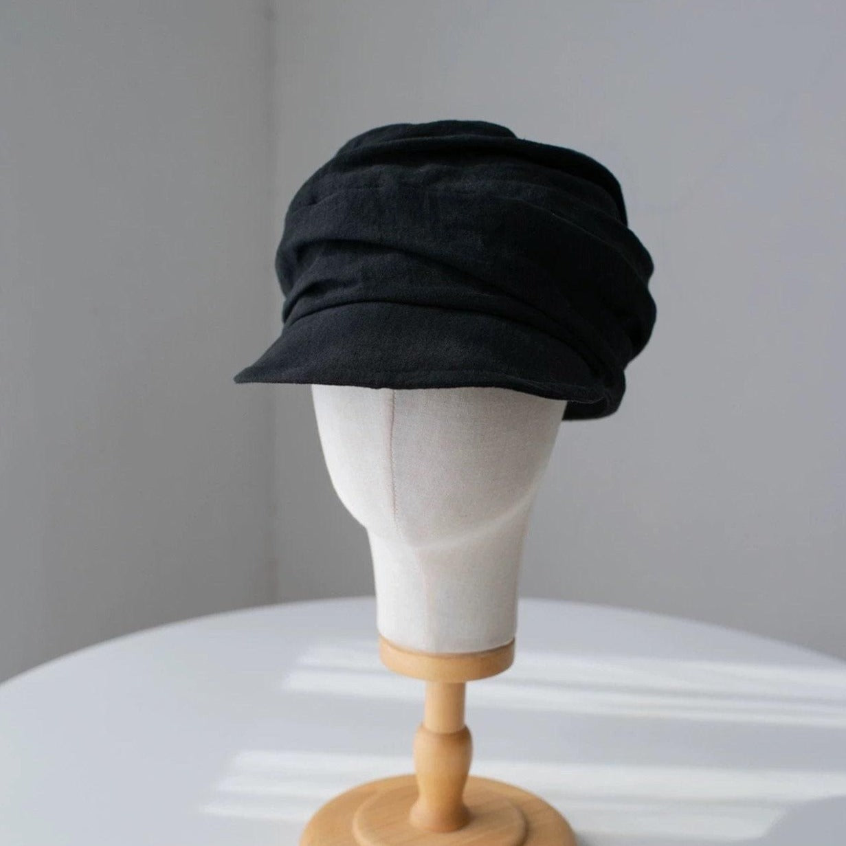 Linen Unisex Newsboy Cap - Mspineapplecrafts