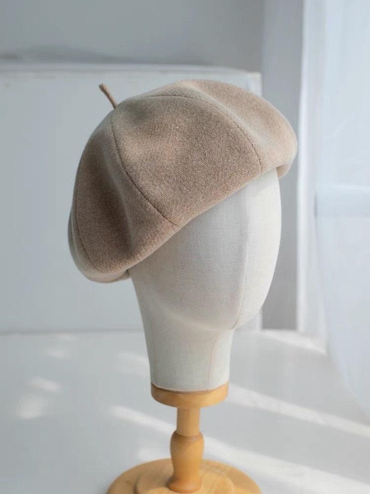 Customized oversize Wool Beret for Men Women - Mspineapplecrafts