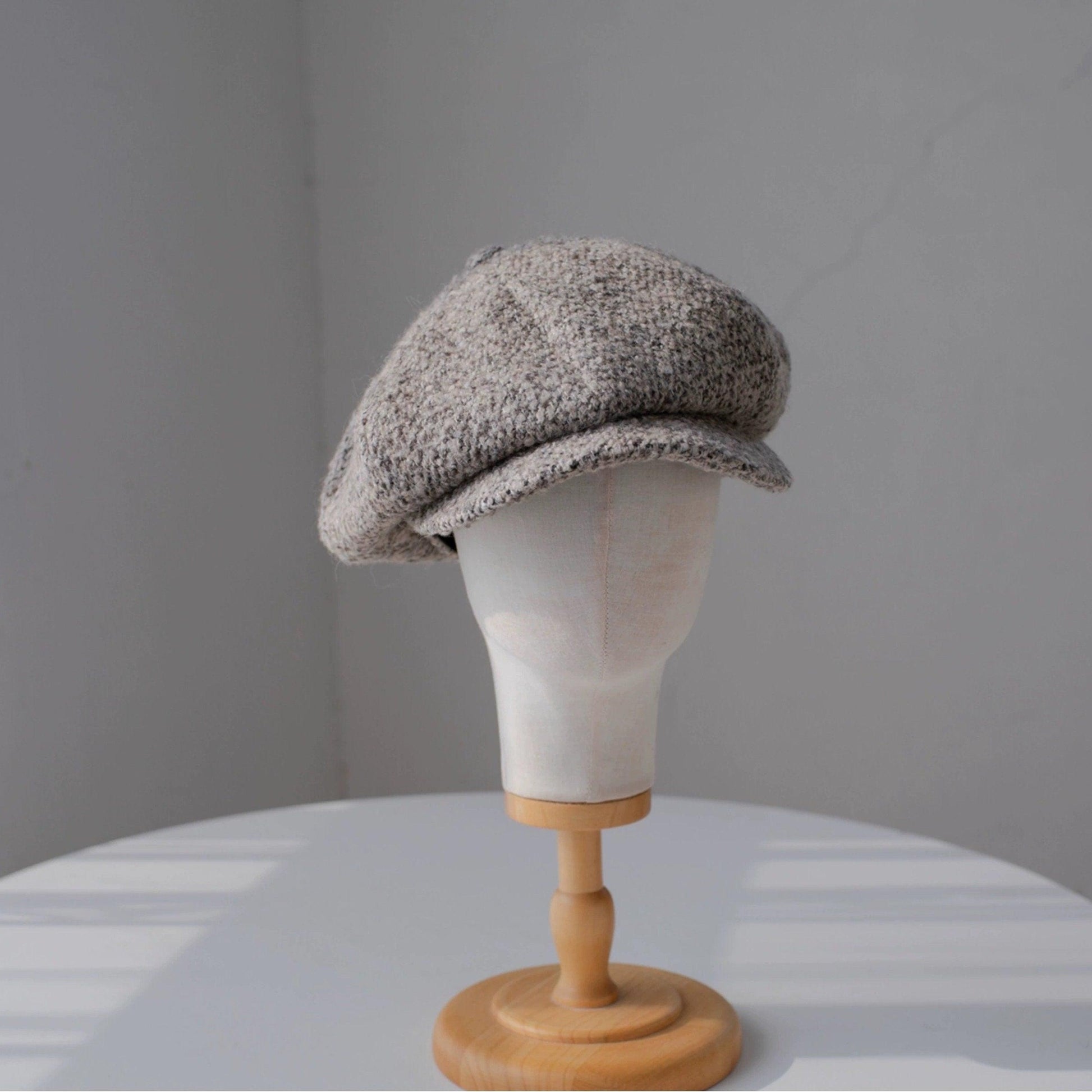 Oversize Unisex Slouchy Newsboy Cap - Mspineapplecrafts