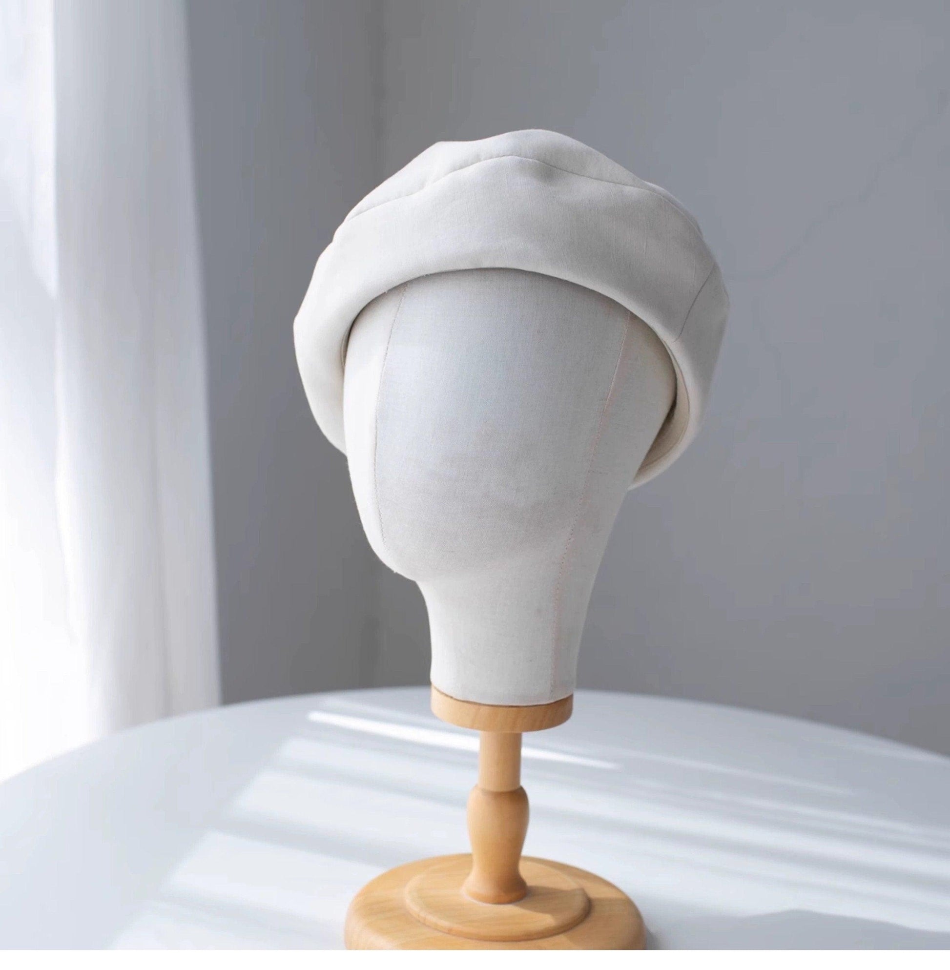 Oversize Unisex Linen Beret Hat - Mspineapplecrafts