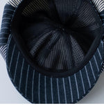Extra Oversized Linen Newsboy Cap - Color Variant