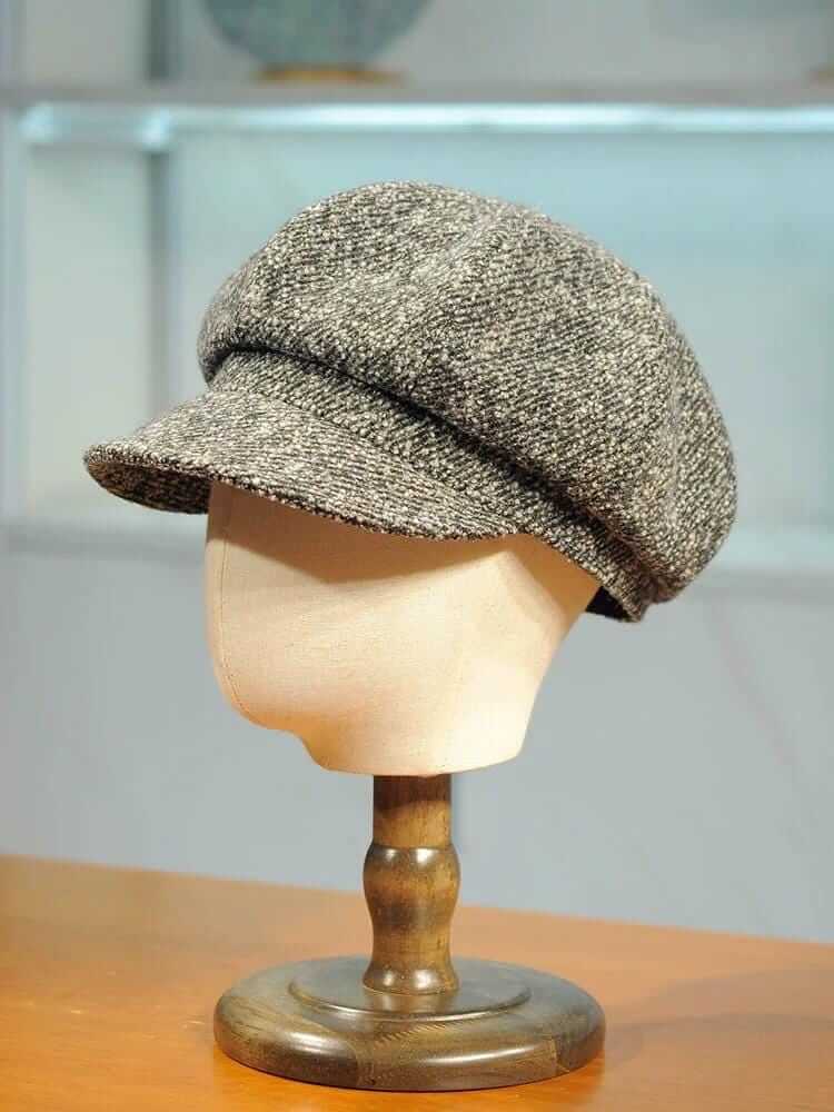 wool newsboy cap