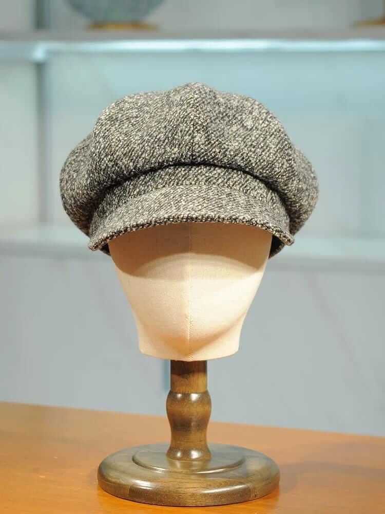wool newsboy cap