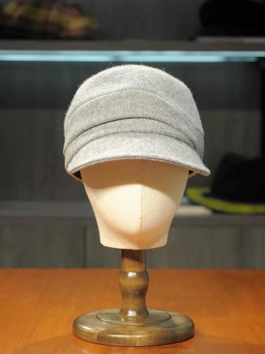 Handmade Wool Newsboy Cap - Vintage Style Baker Boy Hat - Style 8