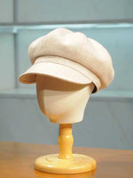 Handmade Wool Newsboy Cap - Vintage Style Baker Boy Hat - Style 10