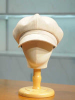 Handmade Wool Newsboy Cap - Vintage Style Baker Boy Hat - Image 12