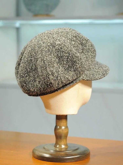 wool newsboy cap