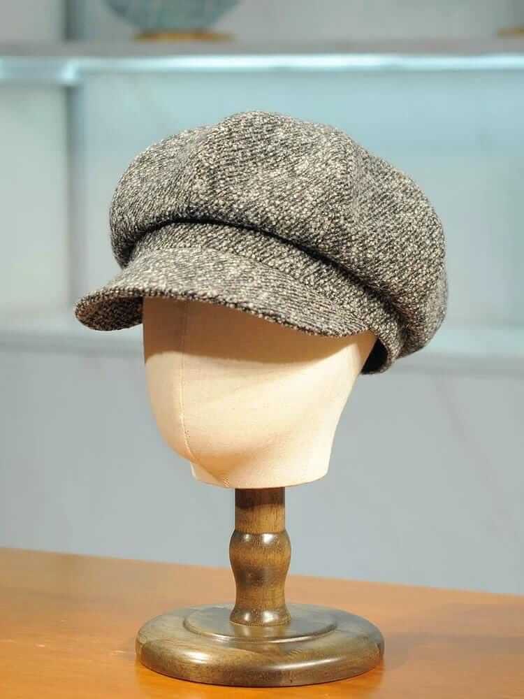 wool newsboy cap