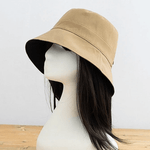Reversible Two Way Pony Tail Bucket Hat.