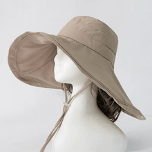 Load image into Gallery viewer, Extra Wide Brim Foldable Bucket Hat.