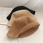 Reversible  Linen Foldable Bucket Hat.