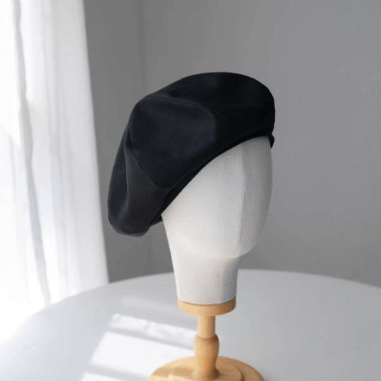 Custom Made Cotton Beret Hat.