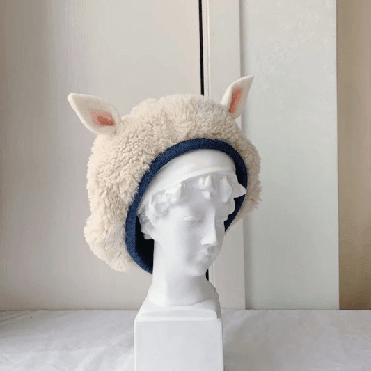 Sheep Beret, Beret Hat for Women and Kid.