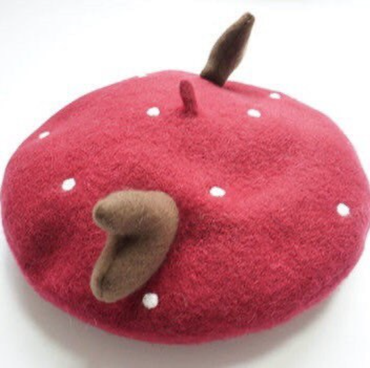 Antler Berets Hat for Women and Kid.