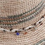 Foldable Raffia Straw Hat for Women.