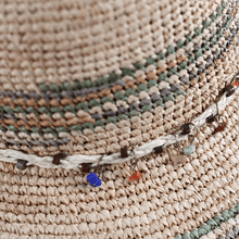 Load image into Gallery viewer, Foldable Raffia Straw Hat for Women.