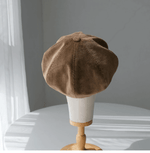 Custom Unisex Corduroy Newsboy Cap.