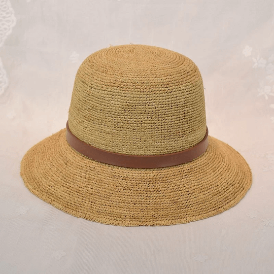 Raffia Straw Hat for Women.