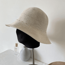 Load image into Gallery viewer, Washable Straw Hat for Women.