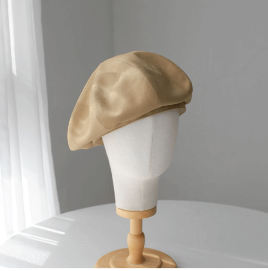 Custom Made Cotton Beret Hat.