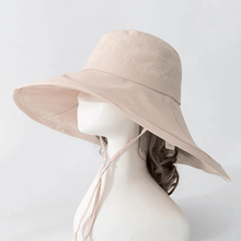 Load image into Gallery viewer, Extra Wide Brim Foldable Bucket Hat.