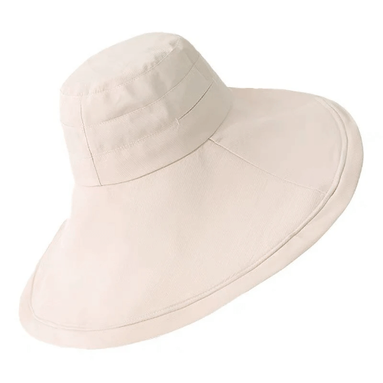 Extra Wide Brim Foldable Bucket Hat.