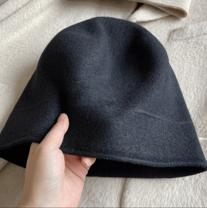 Women Cashmere Wool Beret Hat.
