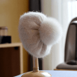 2 Way Knitted beret hat with Removable Pom Pom - Mspineapplecrafts