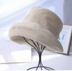 Oversized Fall Winter Bucket Hat.