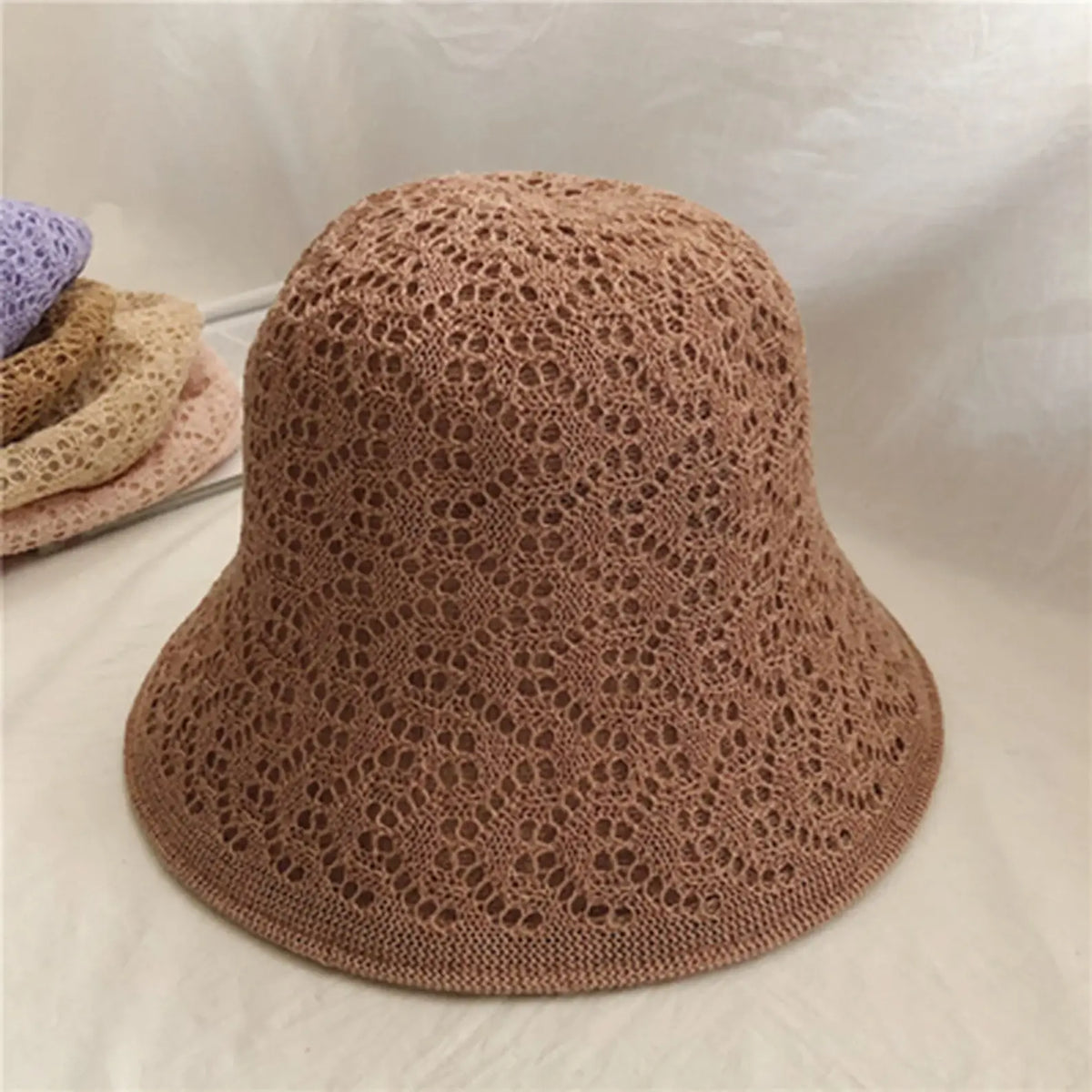 Reversible Linen Foldable Bucket Hat – Mspineapplecrafts display picture 2