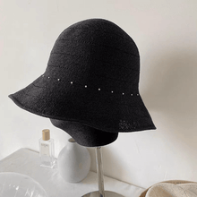 Load image into Gallery viewer, Washable Straw Hat for Women.