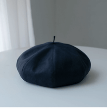 Load image into Gallery viewer, Oversized Spring Summer Unisex Linen Beret.