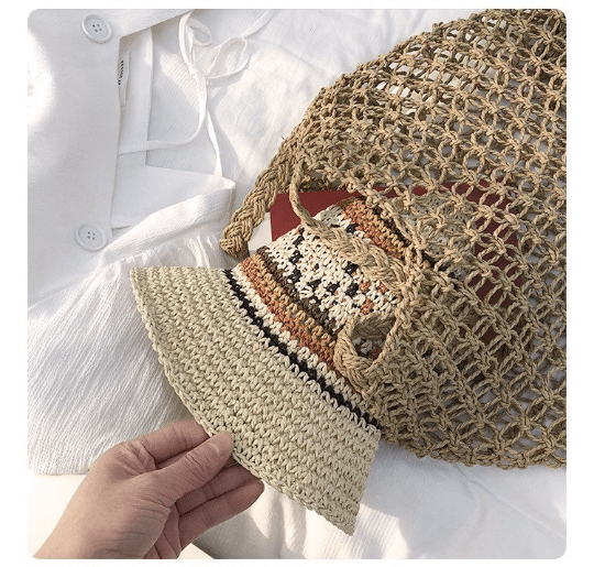 Fedora Panama Straw Hat for Women Men.