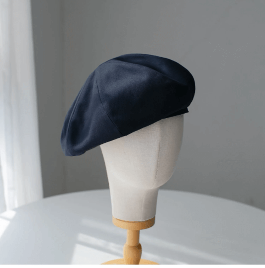 Custom Made Cotton Beret Hat.