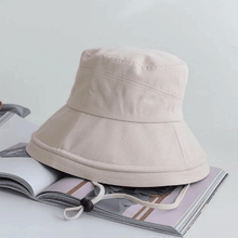 Load image into Gallery viewer, Summer Wide Brim Bucket Sun Hat.