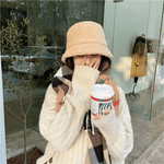 Oversized Arequipa Fleece Hat for Women.