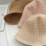 Reversible  Linen Foldable Bucket Hat.