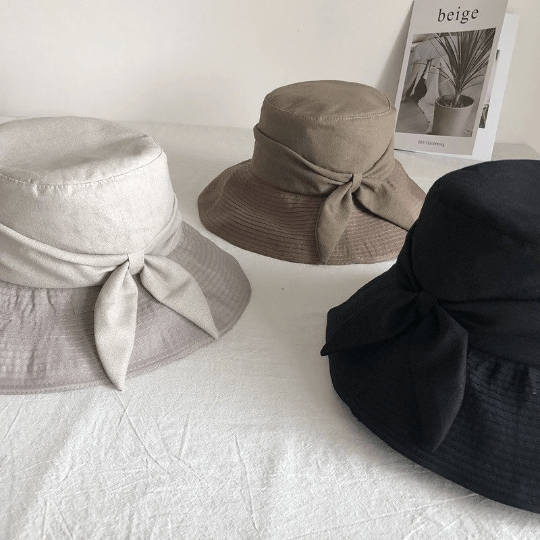Light Weight Wide Brim Bucket Hat for Women.