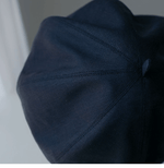 Oversized Spring Summer Unisex Linen Beret.