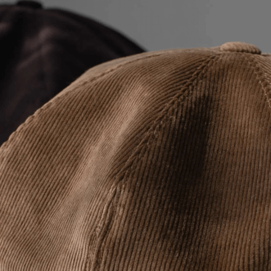 Custom Unisex Corduroy Newsboy Cap.