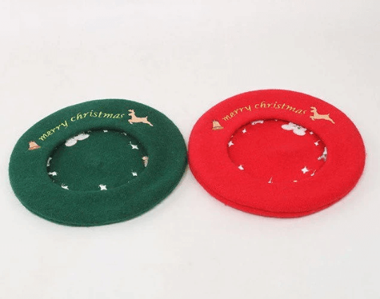 Christmas Berets Hat for Women.