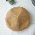 Summer Beret Hat Made with Breathable Material.