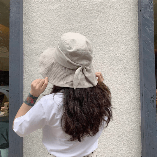 Light Weight Wide Brim Bucket Hat for Women.