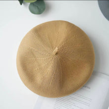 Load image into Gallery viewer, Summer Beret Hat Made with Breathable Material.