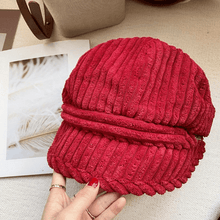 Load image into Gallery viewer, Winter Corduroy Bucket Hat for Women.